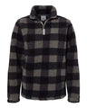 J. America Women's Epic Sherpa Quarter-Zip Pullover
