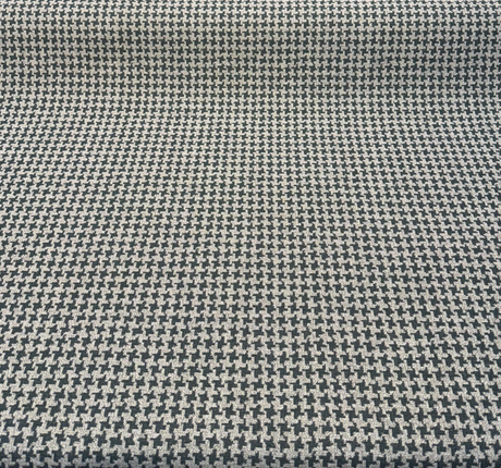 Sunbrella Hound Glen Acrylic Fabric - Green Houndstooth Inspired, 54" Width (1 Yard)