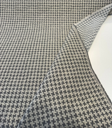 Sunbrella Hound Greystone Acrylic Fabric - Gray And Ivory Houndstooth, 54" Width (1 Yard)