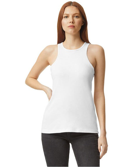 American Apparel® Ladies CVC Racerneck Tank