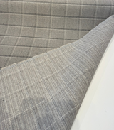 Sunbrella Hunt Greystone Retweed Acrylic Fabric - Greystone Plaid, 54" Width (By The Yard)