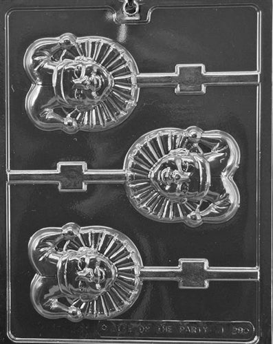 Mardi Gras Jester Lolly Chocolate Mold - LPI029