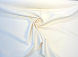 Action Snow White Sunbrella Acrylic Fabric - Basketweave Texture, White, 54" Width (1 Yard)