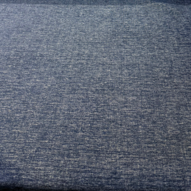 Sunbrella Chenille Crush Acrylic Fabric - Indigo Blue, Woven Chenille, 54" Width (1 Yard)