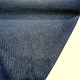 Sunbrella Chenille Crush Acrylic Fabric - Indigo Blue, Woven Chenille, 54" Width (1 Yard)