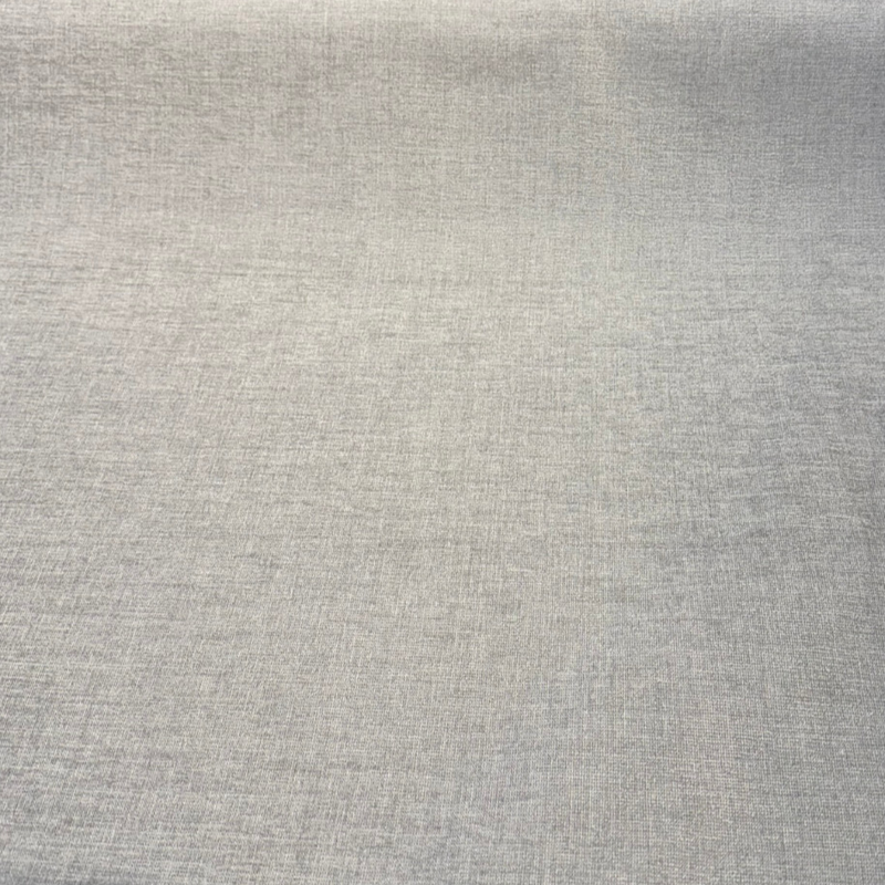 Sunbrella Chenille Crush Acrylic Fabric - Ash Gray, Luxury Plains, 54" Width (1 Yard)