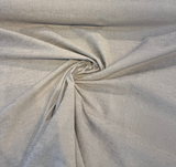 Sunbrella Chenille Crush Acrylic Fabric - Ash Gray, Luxury Plains, 54" Width (1 Yard)