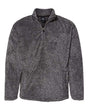 J. America Unisex Boundary Shag Frosty Sherpa Quarter-Zip Pullover