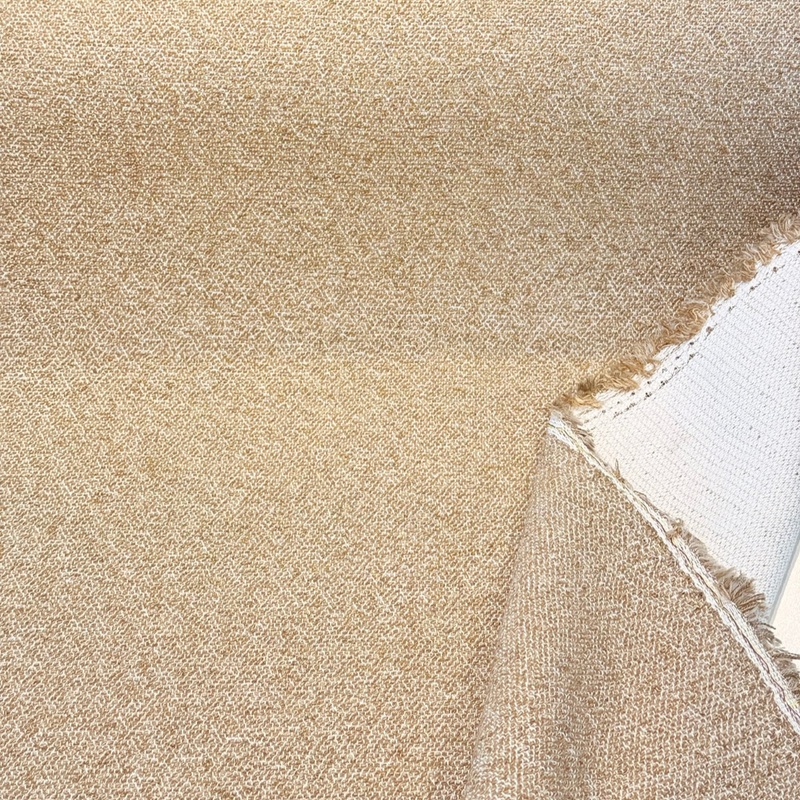 Sunbrella Outdoor Boucle Twist II Acrylic Fabric - Wren Toast, Boucle Weave, 54" Width (1 Yard)