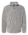 J. America Unisex Boundary Shag Frosty Sherpa Quarter-Zip Pullover