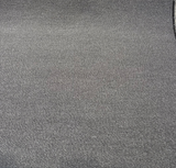 Sunbrella Outdoor Boucle Twist II Acrylic Fabric - Smoke Black Gray Boucle Texture, 54" Width (By The Yard)