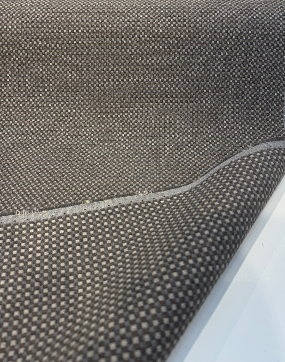 Sunbrella Depth Fossil Solution-Dyed Acrylic Fabric - Fossil Basket Weave, 54" Width (1 Yard)