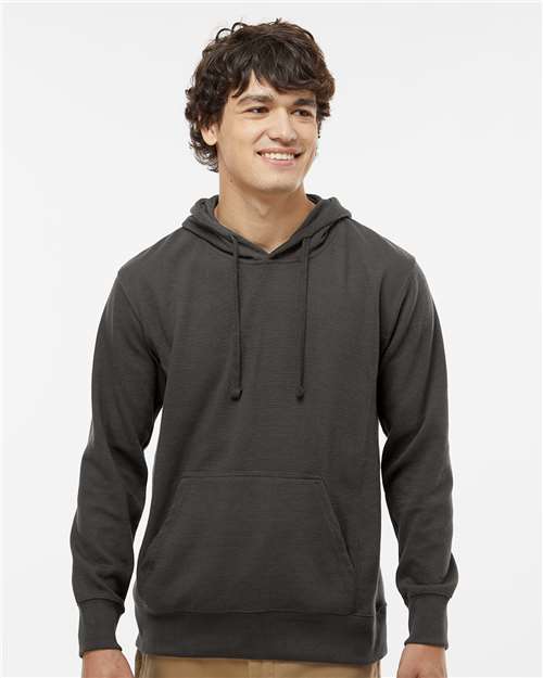 Ripple Fleece Hooded Sweatshirt