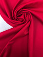 Polyester Acrylic Twill Red