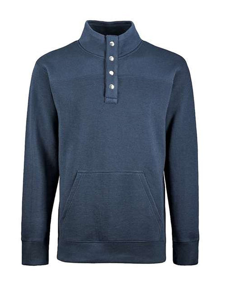 Men's Ripple Fleece Snap Sweatshirt