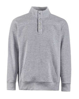 Ripple Fleece Snap Sweatshirt