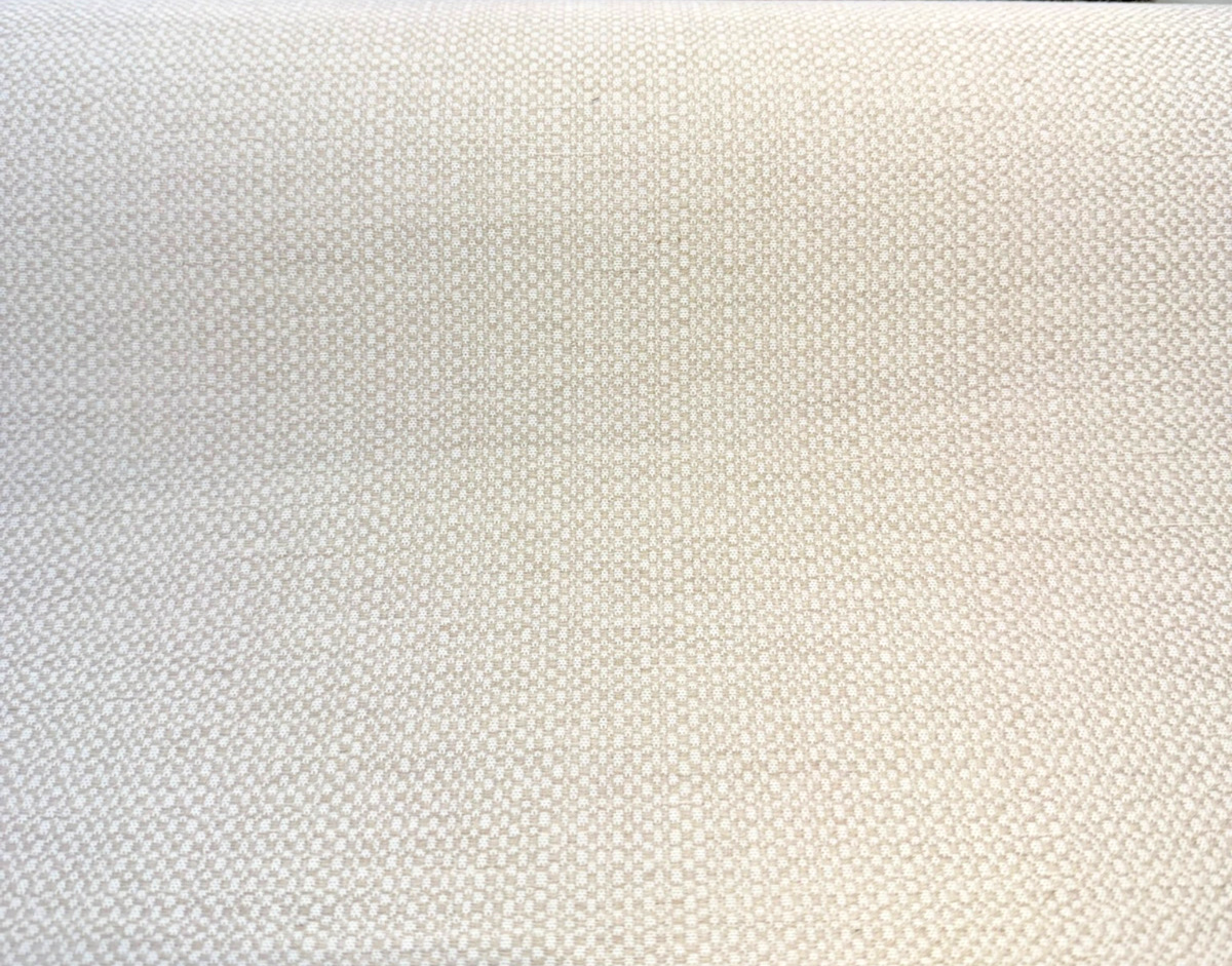 Sunbrella Rain Action Linen Acrylic Fabric - Beige Solid, 54" Width, Horizontal 2.86" Repeat (1 Yard)