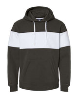Men's Varsity Colorblocked Fleece Hooded Sweatshirt