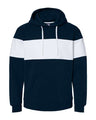 Men's Varsity Colorblocked Fleece Hooded Sweatshirt