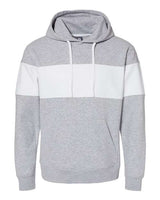 Men's Varsity Colorblocked Fleece Hooded Sweatshirt
