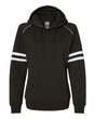 Women's Varsity Fleece Piped Hooded Sweatshirt