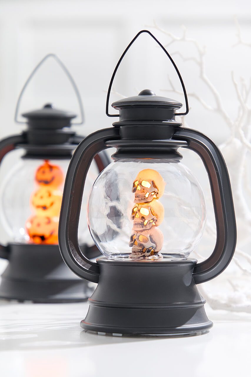 8" Lighted Halloween Lantern