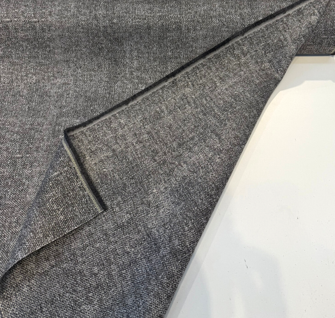 Sunbrella Chartres Acrylic Fabric - Charcoal Gray, 45864-0092, 56" Width (1 Yard)
