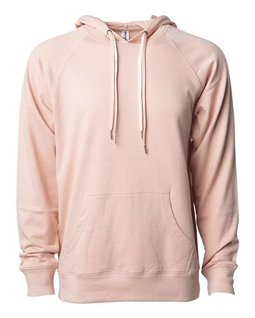 Unisex Icon Lightweight Loopback Terry Hooded Sweatshirt