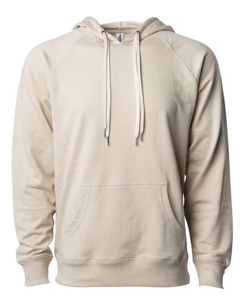 Unisex Icon Lightweight Loopback Terry Hooded Sweatshirt