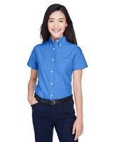 Ladies' Classic Wrinkle-Resistant Short-Sleeve Oxford