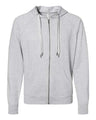Independent Trading Co. Unisex Icon Lightweight Loopback Terry Full-Zip Hooded Sweatshirt