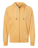 Unisex Icon Lightweight Loopback Terry Full-Zip Hooded Sweatshirt