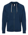 Independent Trading Co. Unisex Icon Lightweight Loopback Terry Full-Zip Hooded Sweatshirt