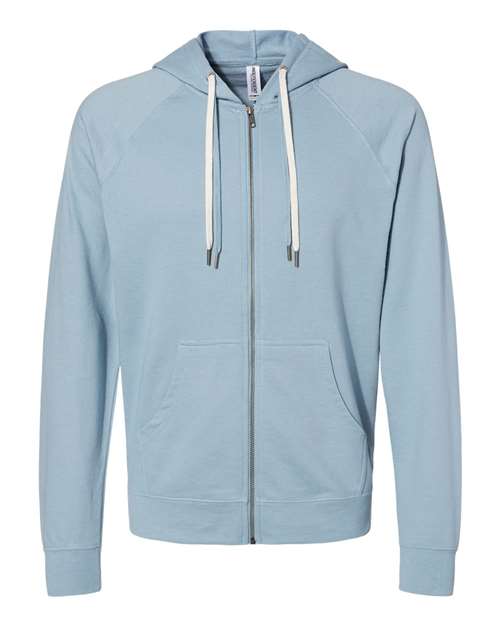 Icon Lightweight Loopback Terry Full-Zip Hooded Sweatshirt