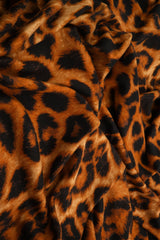 Animal Print Brushed DTY Knit Fabric