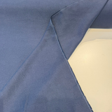 Libeco Belgian Tailored Linen Sanfor Airo Linen Fabric - Dark Blue, 56" Width (1 Yard)