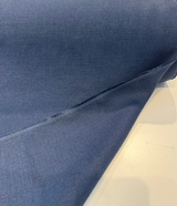 Libeco Belgian Tailored Linen Sanfor Airo Linen Fabric - Dark Blue, 56" Width (1 Yard)