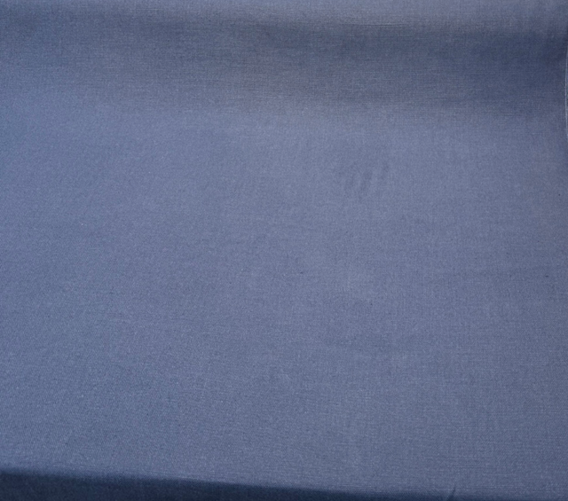 Libeco Belgian Tailored Linen Sanfor Airo Linen Fabric - Dark Blue, 56" Width (1 Yard)