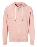 Unisex Icon Lightweight Loopback Terry Full-Zip Hooded Sweatshirt