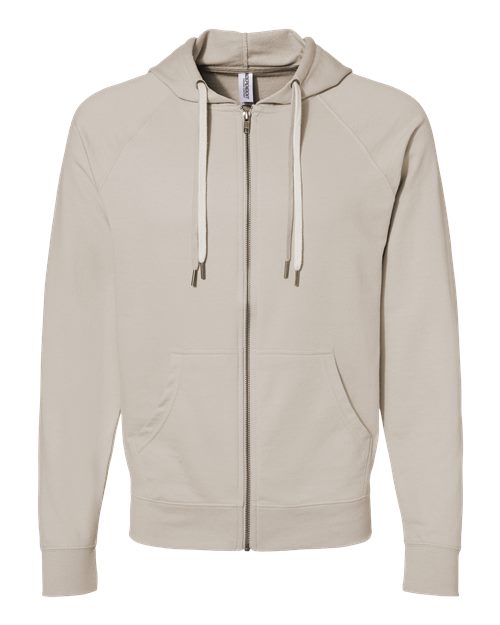 Icon Lightweight Loopback Terry Full-Zip Hooded Sweatshirt