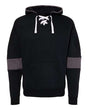 Men's Sport Lace Colorblocked Fleece Hooded Sweatshirt