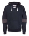 Men's Sport Lace Colorblocked Fleece Hooded Sweatshirt