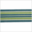 Blue/Green Combo Striped Grosgrain Ribbon