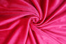 Velvet Stretch Knit Fabric Solid