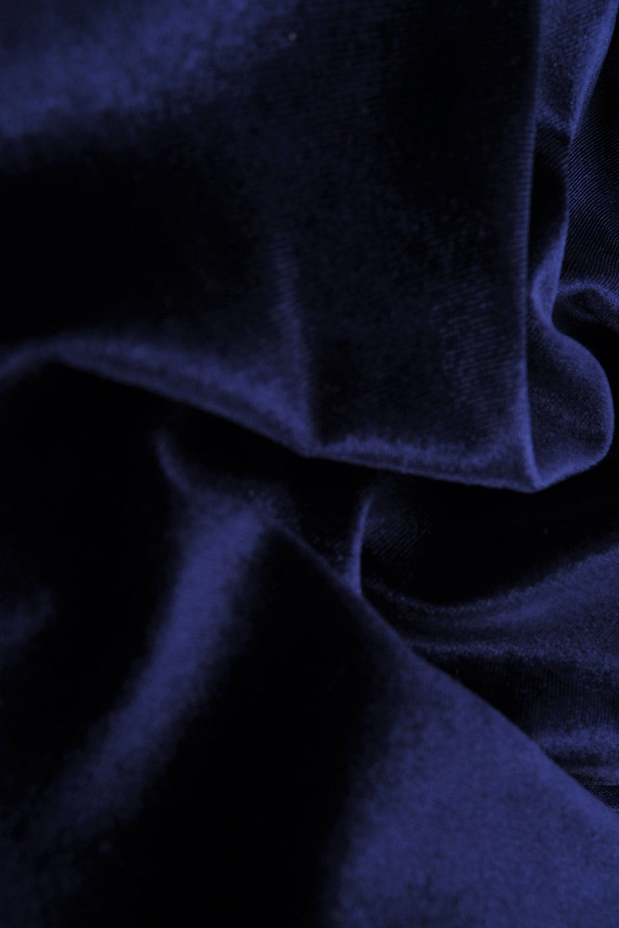 Velvet Stretch Knit Fabric Solid