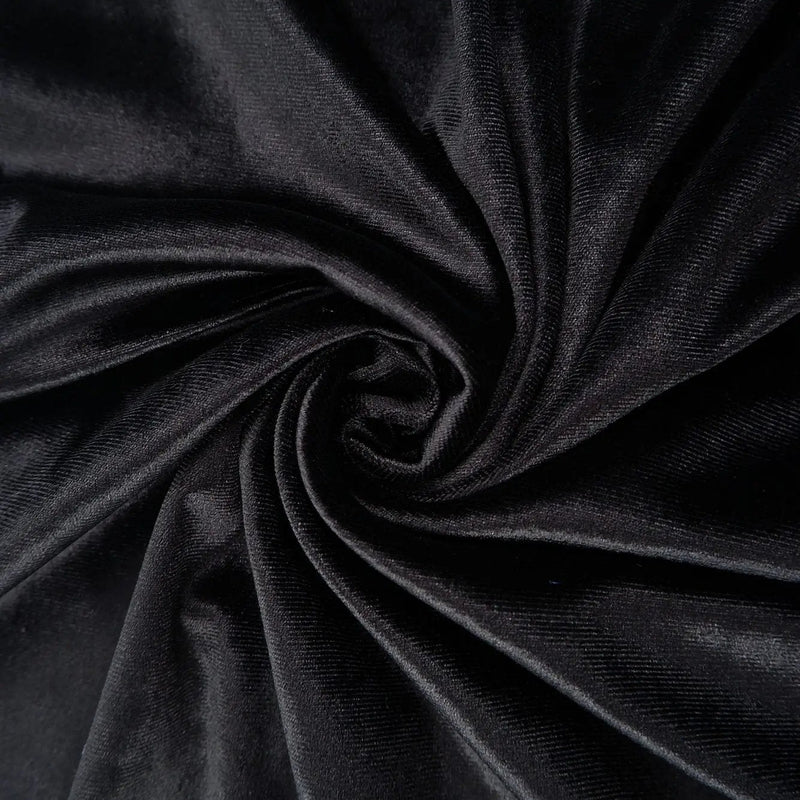 Velvet Solid Fabric 1 Yard Soft Stretch Luxurious Feel 58/60" Wide