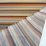 Sunbrella Corral Stripe Adobe Solution Dyed Acrylic Fabric - Adobe Stripe, 54" Width (1 Yard)