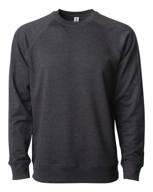 Independent Trading Co. Unisex Icon Lightweight Loopback Terry Crewneck Sweatshirt