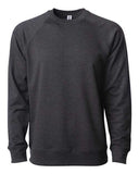 Independent Trading Co. Unisex Icon Lightweight Loopback Terry Crewneck Sweatshirt