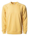 Independent Trading Co. Unisex Icon Lightweight Loopback Terry Crewneck Sweatshirt
